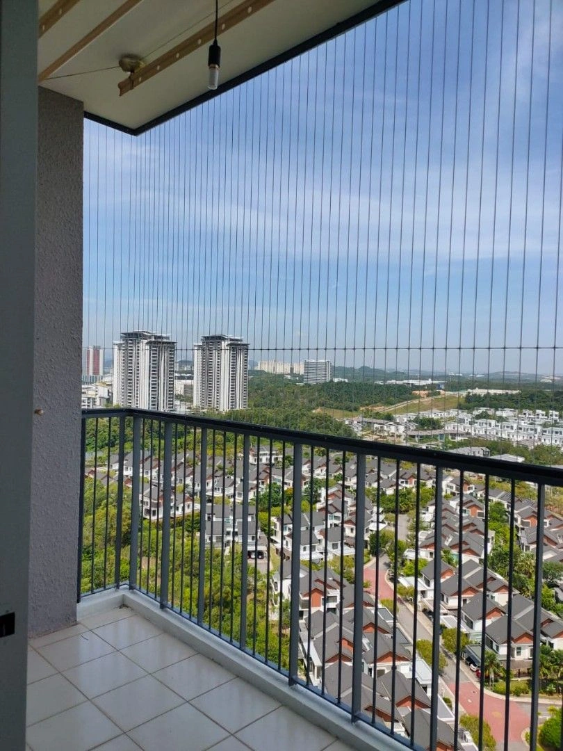 Invisible grills for apartment balconies in Hyderabad