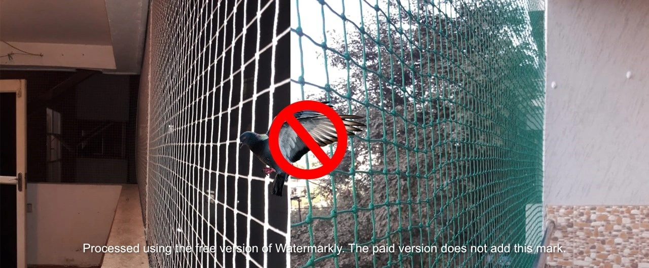 Anti Bird Nets installation in Hyderabad