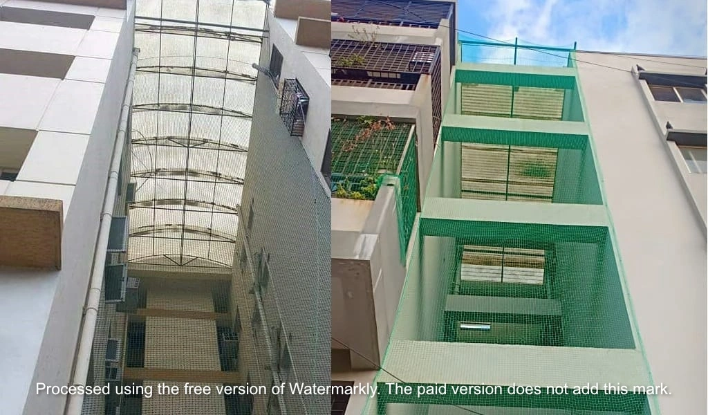 Duct Area Safety Nets installation in Hyderabad